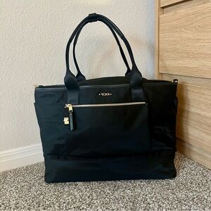 Tumi Black Weekender Bag